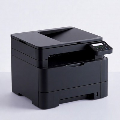 Black Multifunction Laser Printer