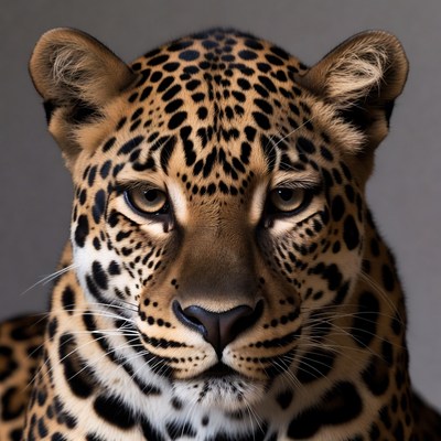 Jaguar close-up portrait