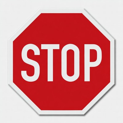 Red Stop Sign