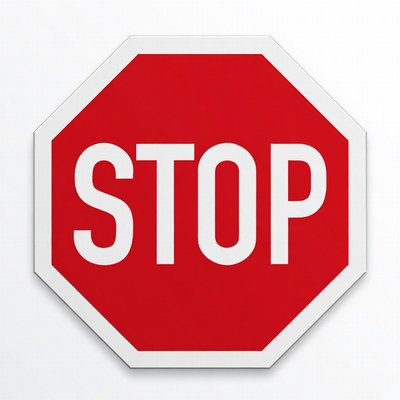 Red Stop Sign