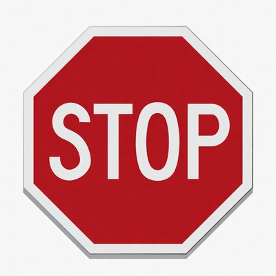 Red Stop Sign