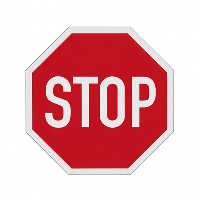 Red Stop Sign