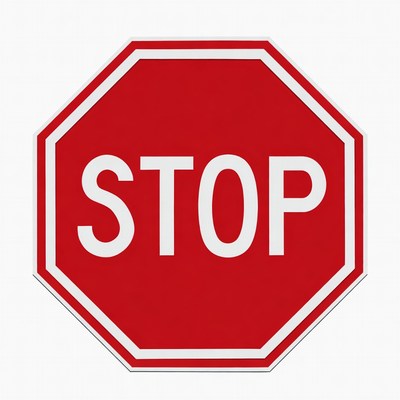 Red Stop Sign