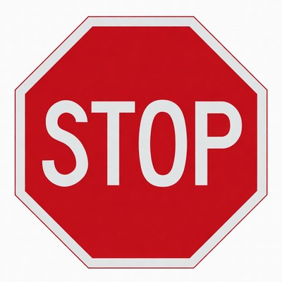 Red Stop Sign