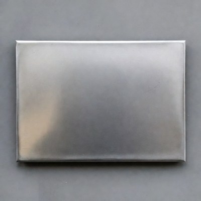Shiny Silver Metal Plate