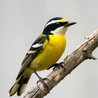 Yellow-breasted Chat perched on branch