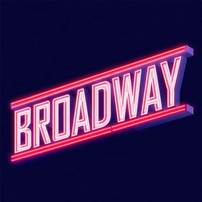 Neon Broadway Sign