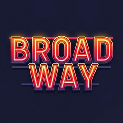 Neon Broadway Sign