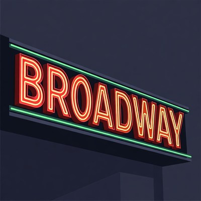 Broadway Neon Sign