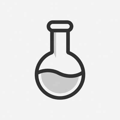 Erlenmeyer Flask with Liquid