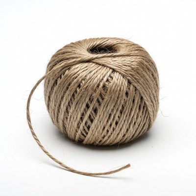 Twine Ball with Loose End