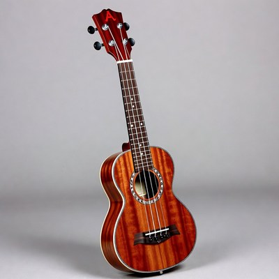Red A Brand Ukulele