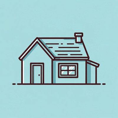 Simple house illustration