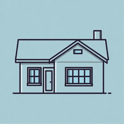 Simple house illustration
