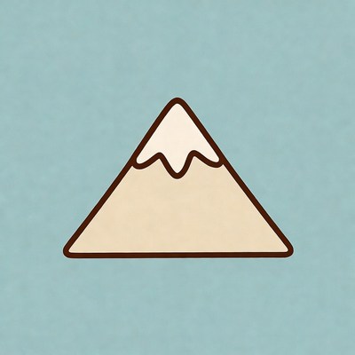 Snowy Mountain Illustration