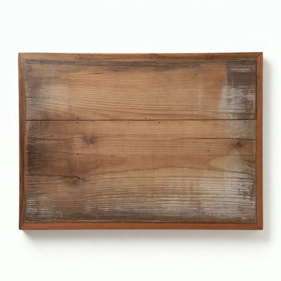 Blank rustic wooden sign