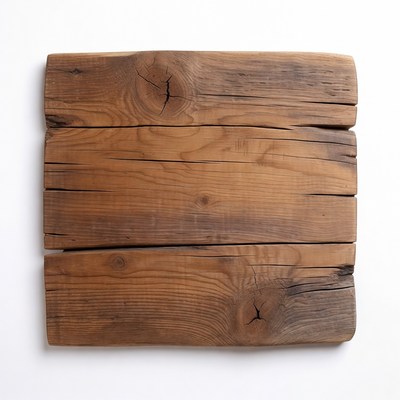 Rustic wooden sign blank