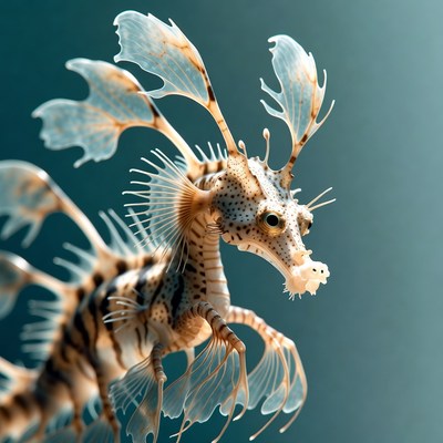 Leafy Sea Dragon underwater