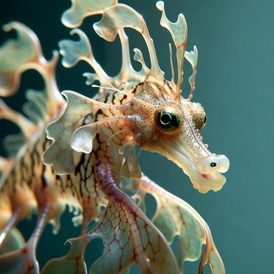 Leafy Sea Dragon underwater