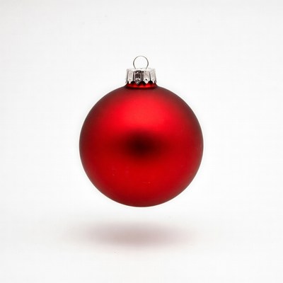 Red Christmas Ornament Ball