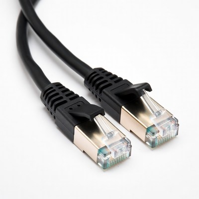 Black Cat6 Ethernet Cable