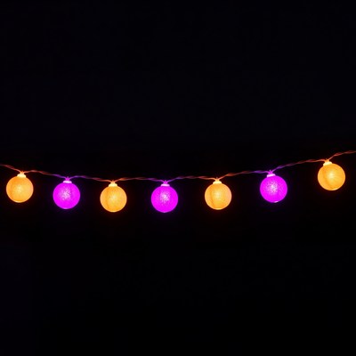 Orange Purple Fairy Lights String