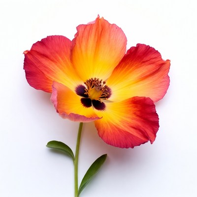 Vibrant Orange California Poppy Flower