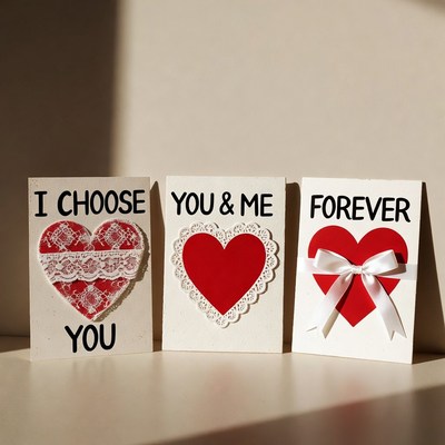 You and Me Forever Love Cards