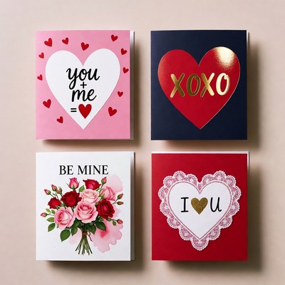 Valentine's Day Love Greeting Cards