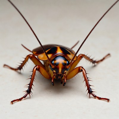 Close-up of Madagascar hissing cockroach