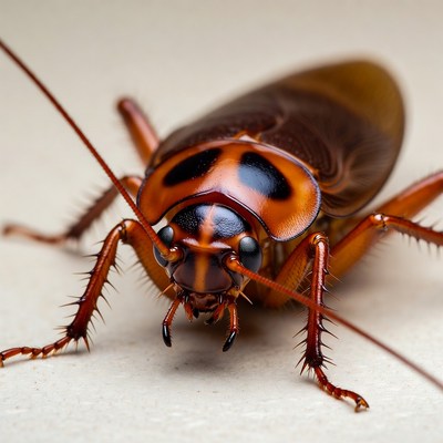 Close-up American Cockroach