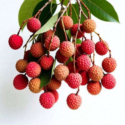 Fresh Lychee Fruit Cluster