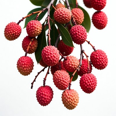 Fresh Lychee Fruit Cluster