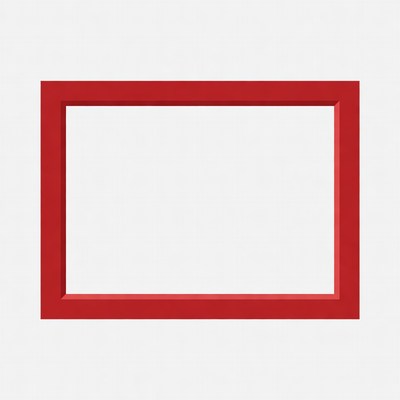 Red Picture Frame