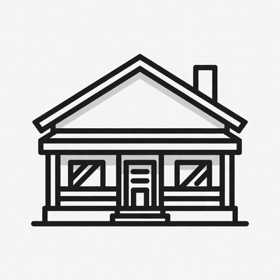 Line Art House Icon