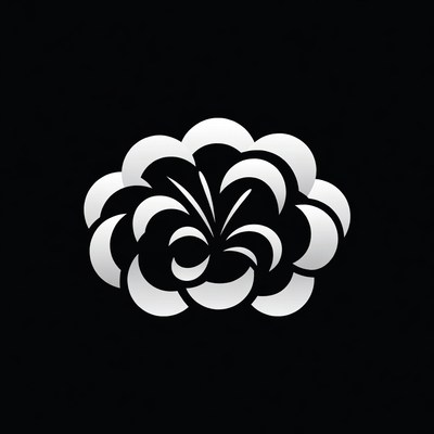 White Chrysanthemum Flower Icon