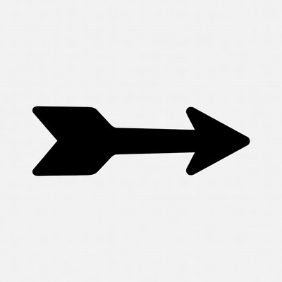 Black right arrow icon