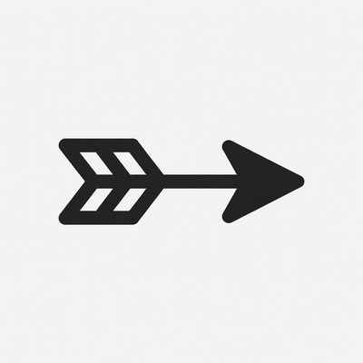 Black arrow icon pointing right
