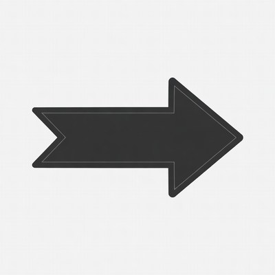 Black right arrow icon