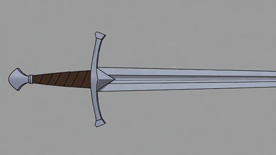 Medieval Sword Illustration