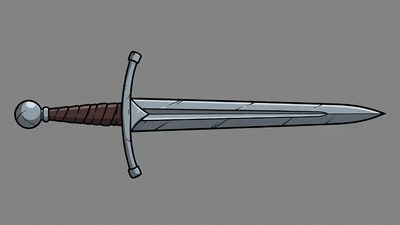 Medieval Sword Illustration