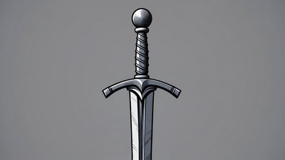 Medieval Sword Illustration