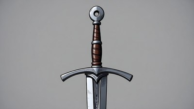 Medieval Fantasy Sword Illustration