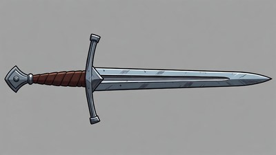 Medieval Sword Illustration
