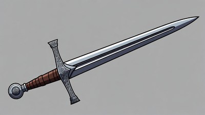 Medieval Sword Illustration