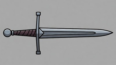 Medieval Sword Illustration