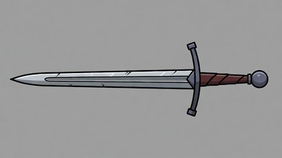 Medieval Sword Illustration
