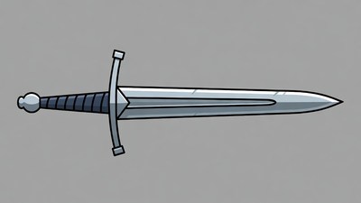 Medieval Sword Illustration