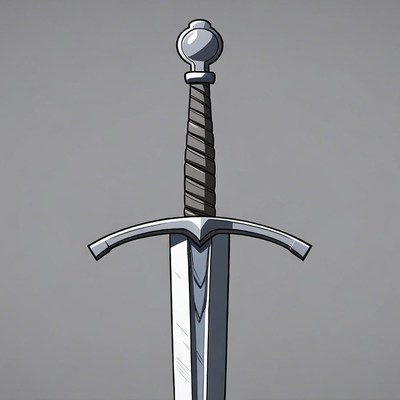 Medieval Sword Illustration