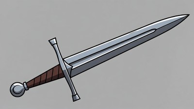 Medieval Sword Illustration